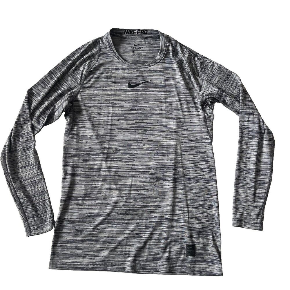 Nike PRO Dri-FIT Mens Medium ADV Techknit Ultra Long Sleeve Running Top Workout